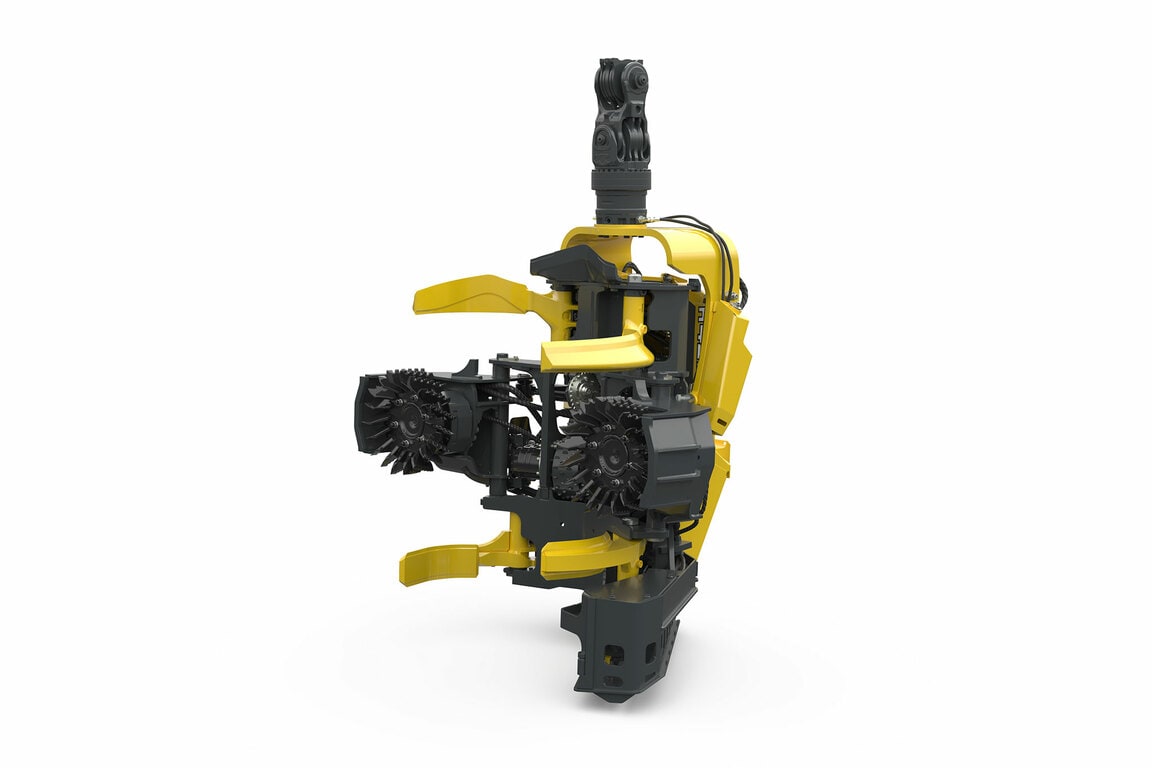 H427 hogstaggregat foran til venstre