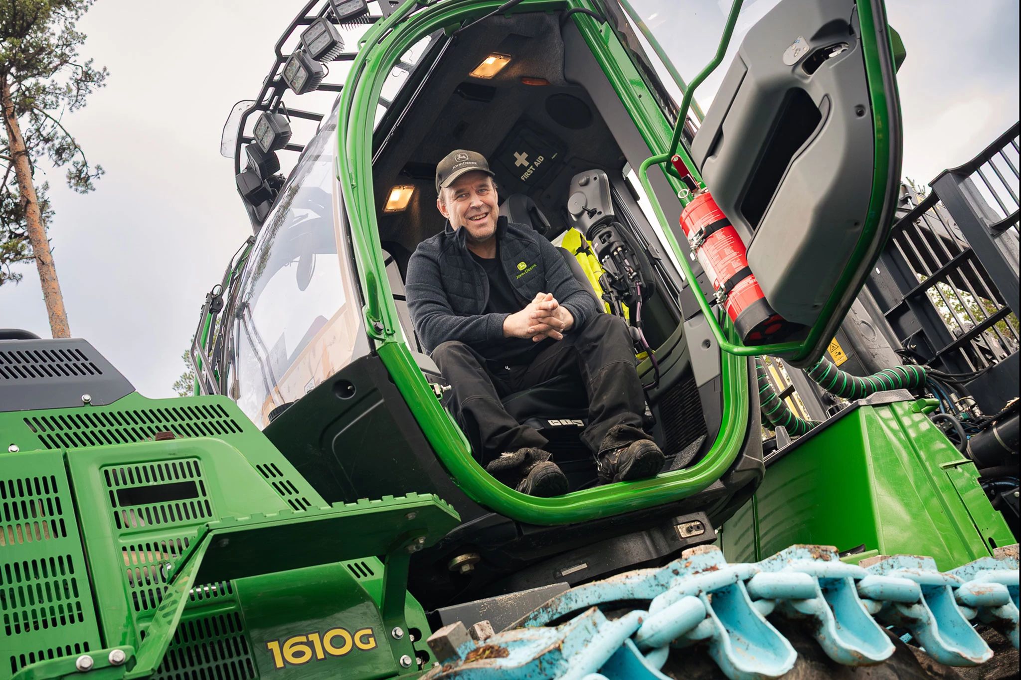 1610g førerhytte for lastebærere