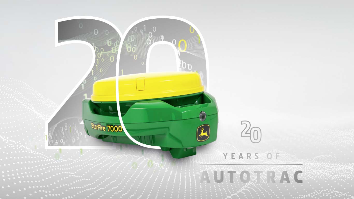AutoTrac™: 20 år med presisjonsveiledning