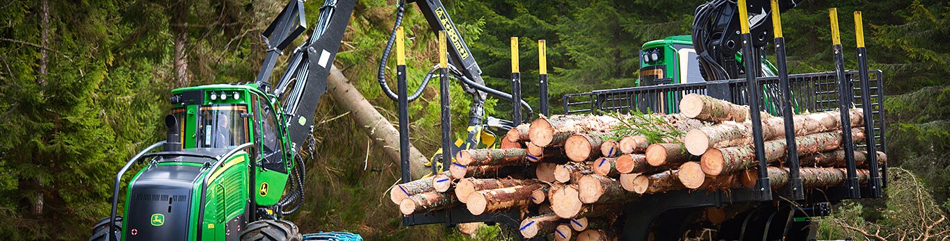 John Deere skogsmaskiner