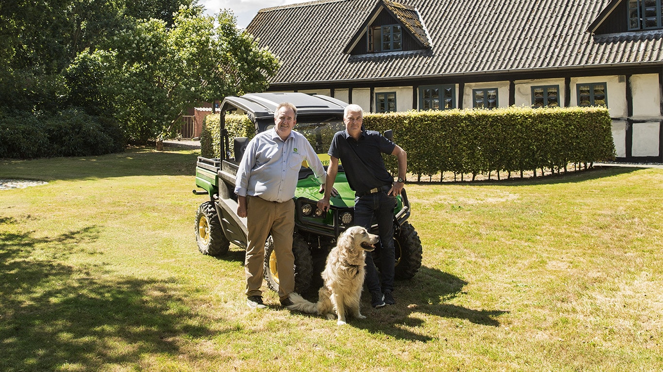 Kommersiell slått, Gator™, forhandler, kunde, hage