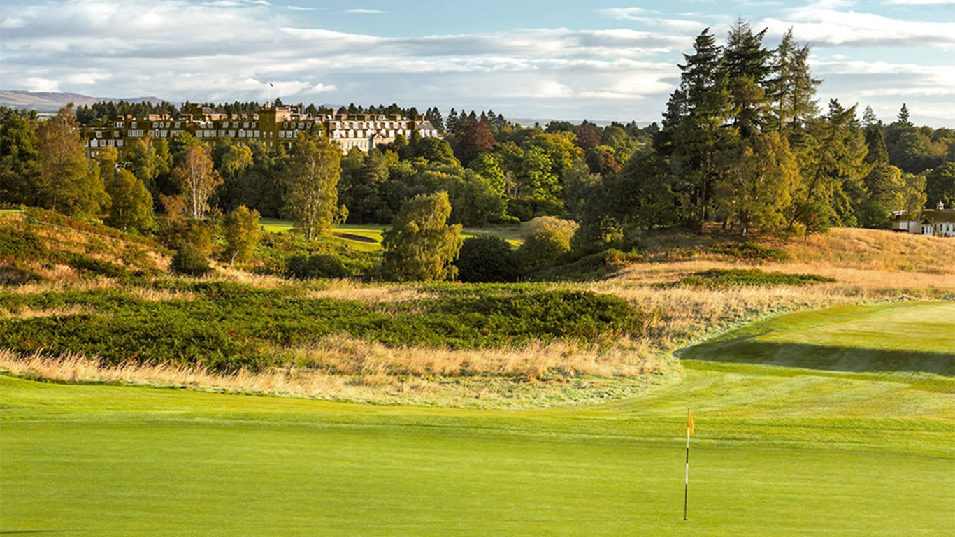 Gleneagles, golfbane