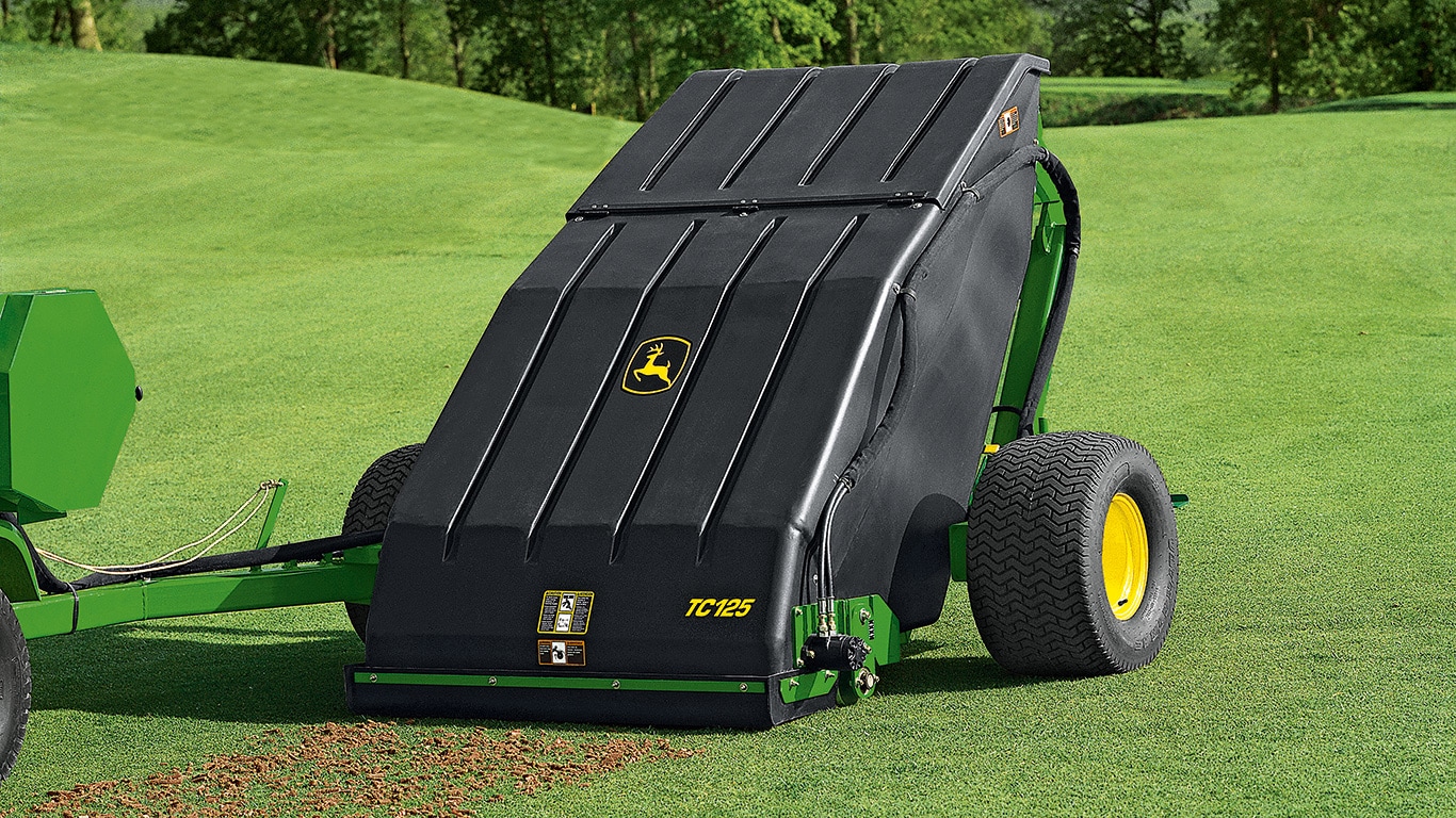 TC125-oppsamlersystem, jorde, golfbane, golf og sport