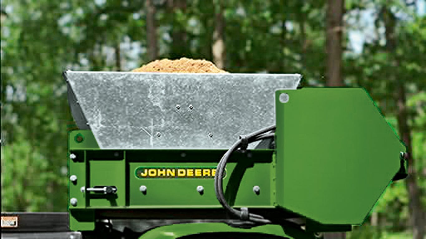TD100 TopDresser, jorde, golfbane, golf og sport