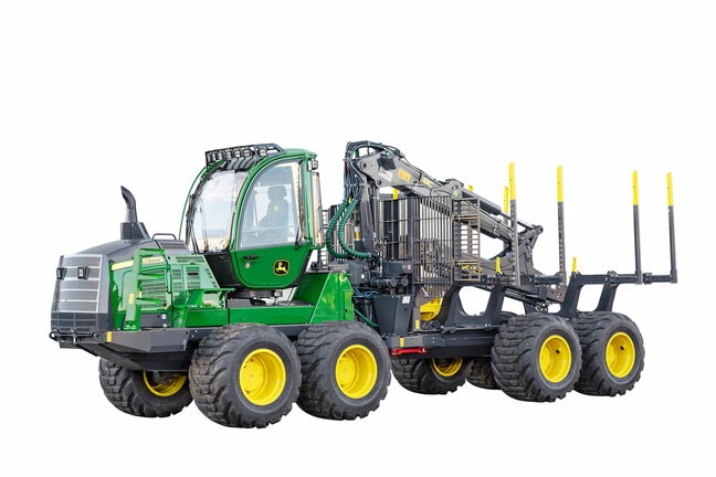 John Deere 1610G-lastbærere foran til venstre