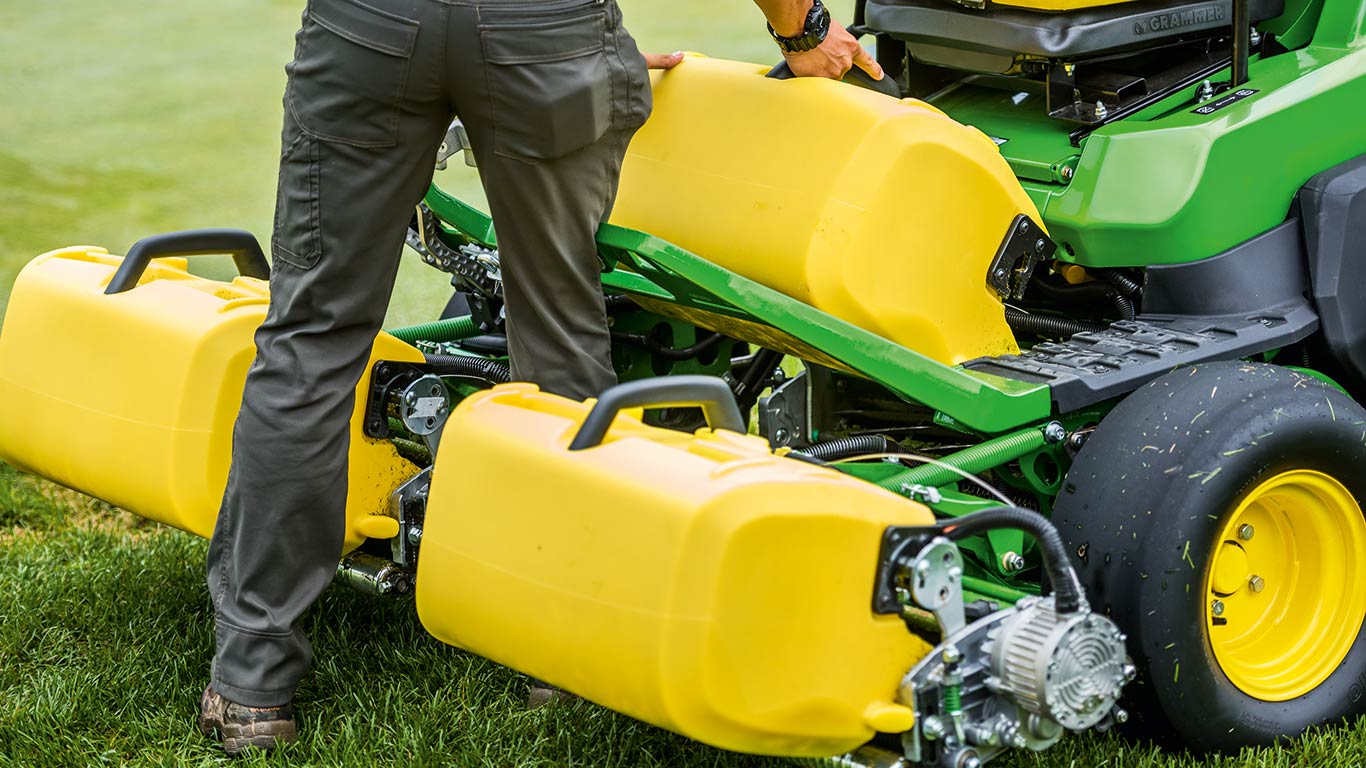 2750 PrecisionCut, gressklippertraktorer, åker, detaljerte gressbokser