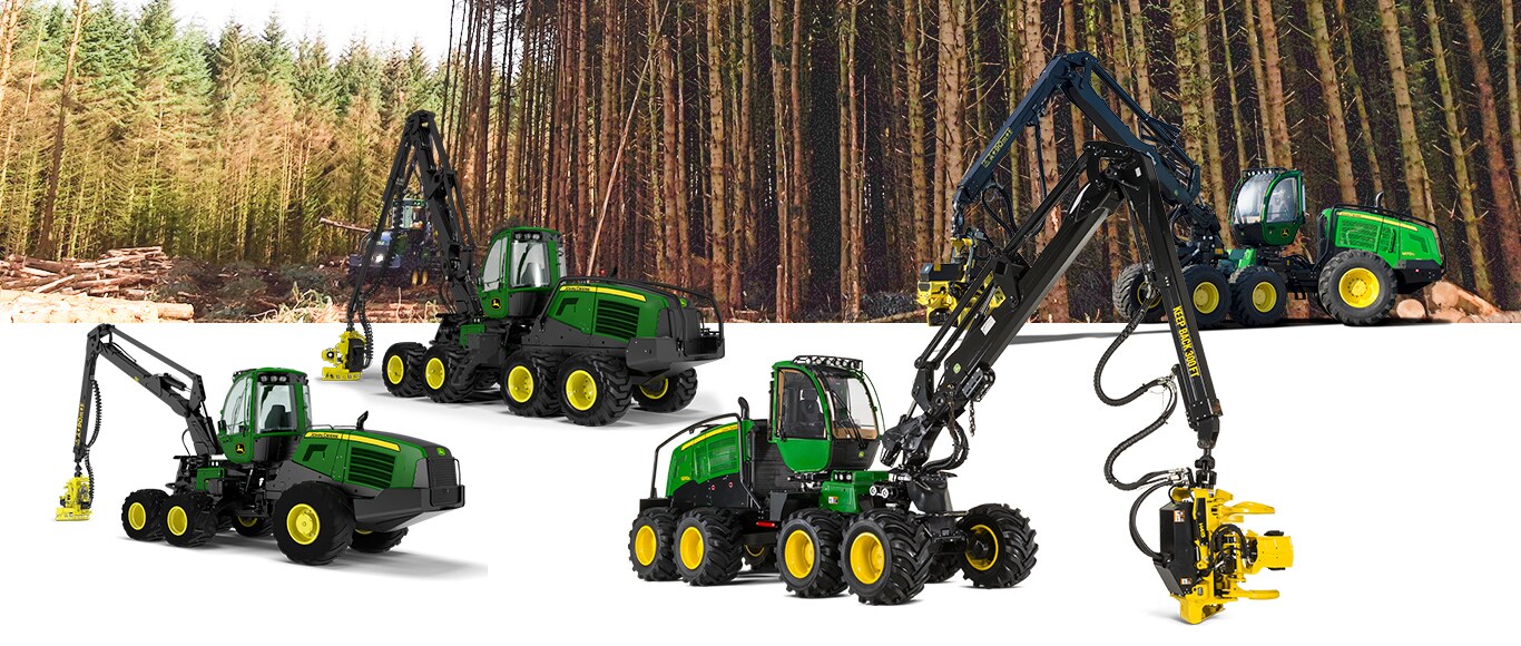 John Deere hogstmaskiner